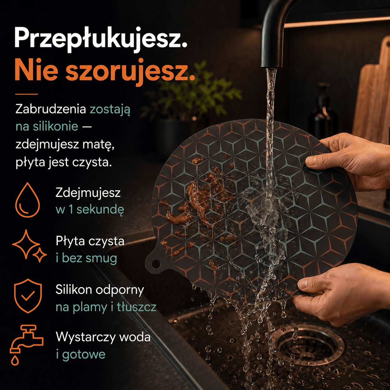InduSafe - maty przeciw rysom z termoaktywnym wzorem
