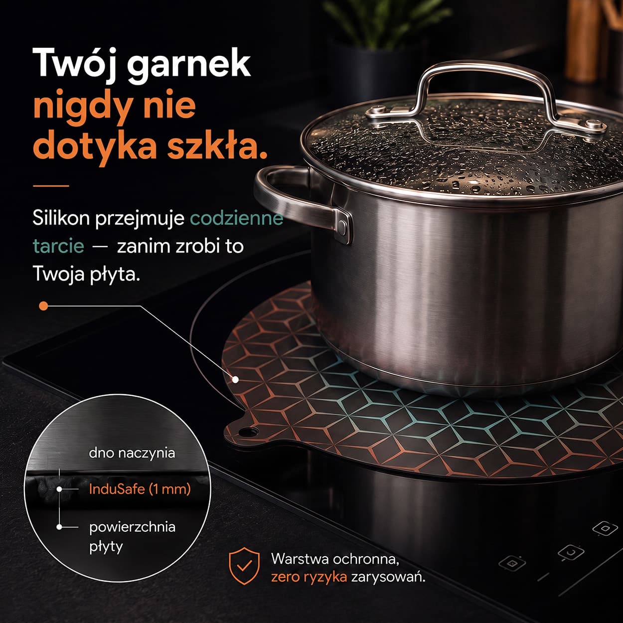 InduSafe - maty przeciw rysom z termoaktywnym wzorem